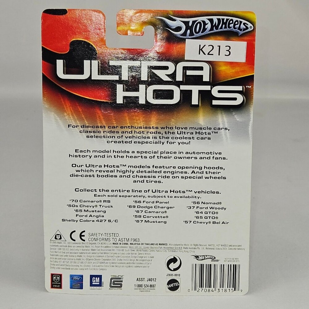 Hot Wheels 2005 ERROR "Wrong Car In Package" Ultra Hots -RARE- MINT COND (K213)‎ - Picture 10 of 10